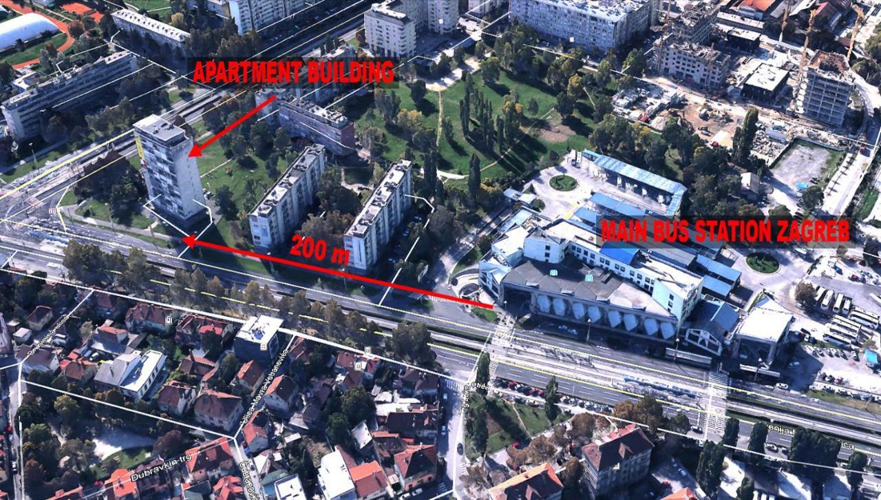 Apartmani Borko Zagreb Eksteriør billede